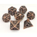 Hand Polished Mini RPG Dice Set Durable Wear Resistant Luxury for sale