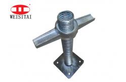 China ISO 32mm Steel Base Jack Solid Scaffolding U Head Adjustable supplier