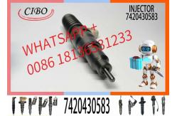 China VOL 85000590 HYUNDAI Common Rail Injector BEBE4L11001 Fuel Injector supplier