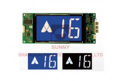 China Horizontal Dotmatric LCD Elevator Control Board DC24V Elevator Display Board supplier