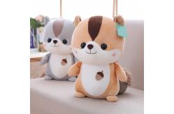 China OEM Children'S Squirrel Plush Toy 25cm With Polypropylene Cotton Filled supplier