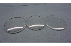China 32mm Scratch Resistant Sapphire Crystal Round Rectangular Step Shape supplier