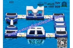 China 0.9mm PVC Tarpaulin Southport Inflatable Water Park  with High Tensile Strength supplier