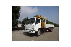 China ISUZU 4x2 5 Tons Truck Mounted Crane Single Row Logistics Transportation supplier