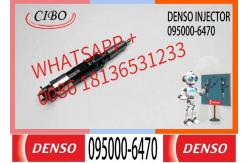 China Excavator diesel engine spare part fuel injector assembly 095000-6470  RE529151 supplier