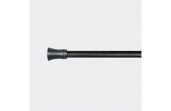 China Simple Window Curtain Rod Iron Fashion Home Hardware Extendable Metal Curtain Pole supplier