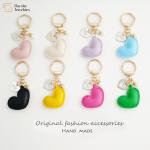 Heart Keychain Pendant Love Car Key Ring Charms Bag Backpack Metal Decoration for sale