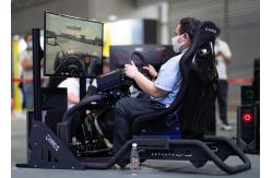 China 180 Degree Rotation Servo Motor Racing Gaming Simulator Cockpit supplier