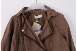 China Bershka Womens 38% Cotton Linen Jacket S M L Optional supplier