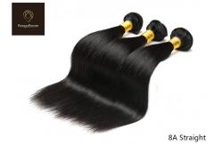 China 10inch 8A Straight Hair Bundles With Closure supplier