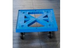 China Impact - Resistance Large Plastic Moving Trolley Loading Capacity 225kg supplier