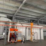 Motor Overhead Conveyor Line Tech Coating Solutions Paint Line Conveyor For Medium Weight Products for sale