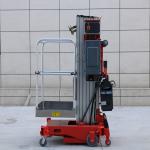 Single Mast or Double Electric Lifting Platform Aerial Working Platform for sale