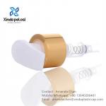 Luxury Metal Closure Shower Gel Body Wash Dispenser Pump For Plastic Bottle for sale
