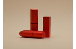 China Small Volume Red Lip Balm Tubes , Customized Lipstick Containers supplier