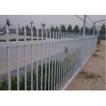 Galvanization Steel Picket Fence 1800*2400mm Rot Proof for sale