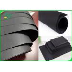 Size Custom 150gsm Solid Black Kraft Paper For Packaging And Wrapping for sale