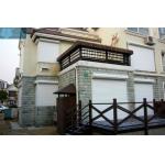 Vertical 2mm 4500PA Wind Load External Window Shutters