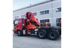 China 20t Knuckle And Telescopic Boom Lorry Mounted Crane supplier