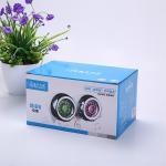 Soft Touch Custom Carton Box Heat Protection For Mini Loudspeaker Packaging for sale