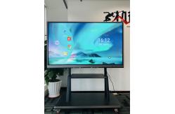 China Dual OS IR 65 Smart Board Interactive Whiteboard With Microphone & Camera supplier