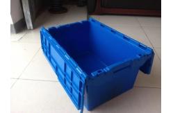 China Foldable plastic crates folding storage transparent box supplier