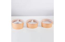 China Recyclable Disposable Divided Plastic Plates With 25 Oz Paper Salad Bowls supplier
