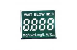 China ISO TN LCD Display 64 Pin 6 Digit Transflective Dynamic Driving Method supplier