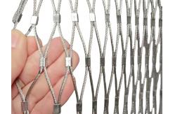 China Architectural Flexible 2'' X 2'' SS304 Rope Mesh For Safety supplier