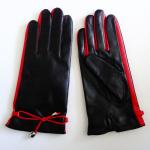 Leather Gloves Lining Wool Ladies Leather Gloves for sale