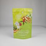 Custom Printed Plastic Stand Up Bags Resealable Moisture Proof 250g Tea Packaging Bag for sale