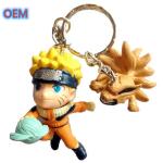 Custom Any Shape PVC Acrylic Keychain, OEM Design 3D Cartoon Anime Cute Keychain for sale
