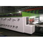 Fully Automatic Lead Edge Feeder Flexo Die Cut Printing Machine 160pcs/min for sale