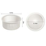 6.1 Diameter Fan Blower Wheel For PP Material