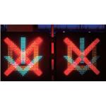 VMS LED Variable Traffic Sign Solar Light Aluminum alloy Cabinet for sale