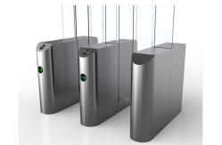 China DC24V SS316 BLDC Sliding Barrier Gate 50HZ RS485 With Access Control System supplier