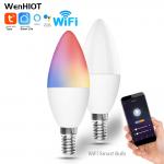 10W Smart Wifi LED Bulb - 60mm*118mm Size - Compatible with Android IOS for sale