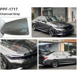 Charcoal Gray Color Paint Protection Film Scratch Resistance Colored PPF Wrap for sale