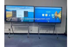 China 450cd/m2 75 Touch Screen Interactive Whiteboard For Classroom supplier