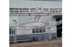 China Custom Circle Truss Lighting , Silver 6082-T6 Aluminum Truss Lighting supplier