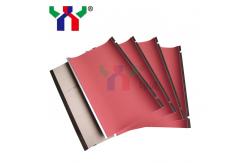 China Ruby Carat Offset Printing Blanket UV Rubber PHOENIX 329 Red 1.96mm Thickness supplier