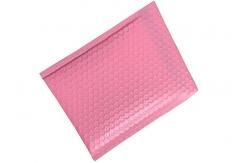 China Personalized Pink Poly Bubble Mailers Water Resistant For Protective Packaging supplier