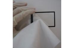 China 4x4 Cleanroom Polyester Wipes Polyester Laboratory Cleaning Wipes Dust Free supplier