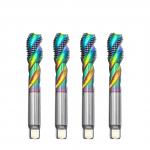 Die-Casting Aluminum Special Fine Teeth TIN Coating Screw Tap with Customized Size and High Cobalt Color for sale