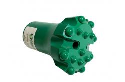 China T45 102mm High Wear Resistance Spherical Ballistic Threaded Drill Button Bit supplier