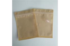 China Cherry Seed Coffee Sachet Pillow Custom Paper Bags Recyclable Durable With Window supplier