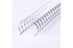 China Notebook 3/8 Inch Double Loop Binding Wire Electroplating supplier