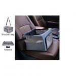 Car Back Seat Belt Cat Pet Travel Carrier Non Slip Ventilated Mesh 33*24*38cm for sale