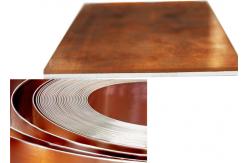 China Perfect Surface Copper Clad Steel Coil Good Heat Conduction Strong Structure supplier