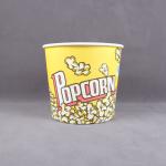 Biodegradable Paper Disposable Popcorn Cups 32oz 46oz 70oz 85oz for sale